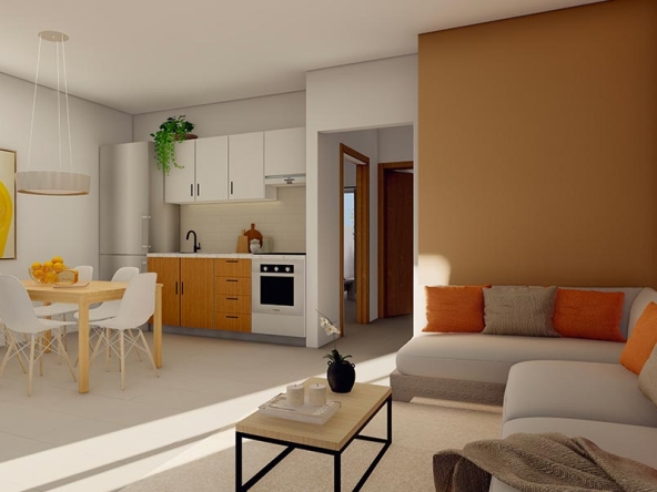 Soggiorno - Trilocale con giardino - Avenida Suites